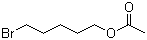 5-溴戊基醋酸酯分子结构 (CAS 15848-22-3)