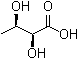 D-苏式-2,3-二羟基丁酸分子结构 (CAS 15851-58-8)
