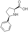 (2S,5R)-5-Phenylpyrrolidine-2-carboxylic acid molecular structure (CAS 158567-93-2)