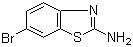 2-Amino-6-bromobenzothiazole molecular structure (CAS 15864-32-1)
