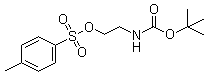 2-([[(1,1-Dimethylethyl)oxy]carbonyl]amino)ethyl 4-methylbenzenesulfonate molecular structure (CAS 158690-56-3)