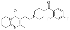 利司哌酮 EP 杂质H分子结构 (CAS 158697-67-7)