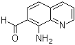 8-Aminoquinoline-7-carbaldehyde molecular structure (CAS 158753-17-4)