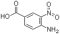 4-Amino-3-nitrobenzoic acid molecular structure (CAS 1588-83-6)