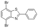 4,7-Dibromo-2-phenylbenzo[d]thiazole molecular structure (CAS 1588440-95-2)