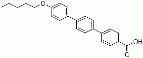 4''-(Pentyloxy)-[1,1':4',1''-terphenyl]-4-carboxylic acid molecular structure (CAS 158938-08-0)