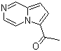 1-Pyrrolo[1,2-a]pyrazin-6-ylethanone molecular structure (CAS 158945-84-7)