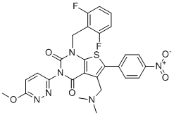Relugolix Impurity 9 molecular structure (CAS 1589503-96-7)