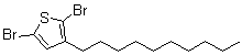 2,5-Dibromo-3-decylthiophene molecular structure (CAS 158956-23-1)