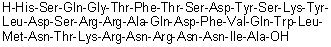 structure of CAS# 159002-68-3, Oxyntomodulin (rat);L-Histidyl-L-seryl-L-glutaminylglycyl-L-threonyl-L-phenylalanyl-L-threonyl-L-seryl-L-alpha-aspartyl-L-tyrosyl-L-seryl-L-lysyl-L-tyrosyl-L-leucyl-L-alpha-aspartyl-L-seryl-L-arginyl-L-arginyl-L-alanyl-L-glutaminyl-L-alpha-aspartyl-L-phenylalanyl-L-valyl-L-glutaminyl-L-tryptophyl-L-leucyl-L-methionyl-L-asparaginyl-L-threonyl-L-lysyl-L-arginyl-L-asparaginyl-L-arginyl-L-asparaginyl-L-asparaginyl-L-isoleucyl-L-alanine