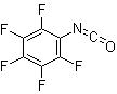 五氟苯基异氰酸酯分子结构 (CAS 1591-95-3)