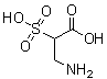 3-Amino-2-sulfopropanoic acid molecular structure (CAS 15924-28-4)