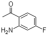 2'-Amino-4'-fluoroacetophenone molecular structure (CAS 159305-15-4)