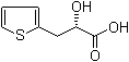 (alphaS)-alpha-Hydroxy-2-thiophenepropanoic acid molecular structure (CAS 159415-60-8)