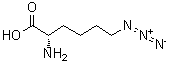 structure of CAS# 159610-92-1, 6-Azido-L-norleucine;(S)-2-Amino-6-azidohexanoic acid