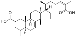 (24Z)-3,4-Secotirucalla-4(28),7,24-triene-3,26-dioic acid molecular structure (CAS 159623-48-0)