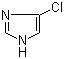 4-氯咪唑分子结构 (CAS 15965-31-8)