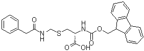 N-[(9H-Fluoren-9-ylmethoxy)carbonyl]-S-[[(2-phenylacetyl)amino]methyl]-L-cysteine molecular structure (CAS 159680-21-4)