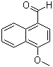 4-Methoxy-1-naphthaldehyde molecular structure (CAS 15971-29-6)