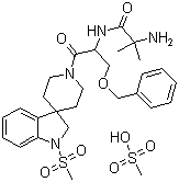 伊布莫仑甲磺酸盐分子结构 (CAS 159752-10-0)