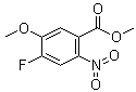 Methyl 4-fluoro-5-methoxy-2-nitrobenzoate molecular structure (CAS 159768-50-0)