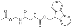 [2-(Fmoc-amino)acetamido]methyl Acetate molecular structure (CAS 1599440-06-8)