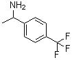 alpha-Methyl-4-(trifluoromethyl)benzenemethanamine molecular structure (CAS 15996-84-6)