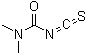 N,N-Dimethylcarbamoyl isothiocyanate molecular structure (CAS 16011-79-3)