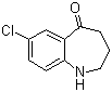 7-氯-1,2,3,4-四氢苯并[b]氮杂卓-5-酮分子结构 (CAS 160129-45-3)