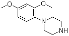 structure of CAS# 16015-75-1, 1-(2,4-Dimethoxy-phenyl)piperazine