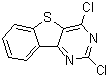 2,4-二氯-[1]苯并噻吩并[3,2-d]嘧啶分子结构 (CAS 160199-05-3)