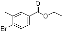 Ethyl 4-bromo-3-methylbenzoate molecular structure (CAS 160313-69-9)