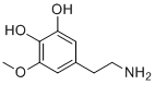 5-(2-氨基乙基)-3-甲氧基-1,2-苯二酚分子结构 (CAS 16032-86-3)