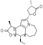Bisdehydroneotuberostemonine molecular structure (CAS 160333-27-7)