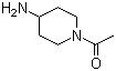 structure of CAS# 160357-94-8, 1-Acetylpiperidin-4-amine;4-Amino-N-1-acetylpiperidine; 1-(4-Amino-piperidin-1-yl)-ethanone