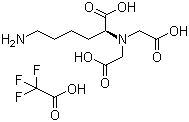 N2,N2-Bis(carboxymethyl)-L-lysine 2,2,2-trifluoroacetate molecular structure (CAS 160369-83-5)