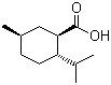 (1R,2S,5R)-5-甲基-2-异丙基环己基甲酸分子结构 (CAS 16052-40-7)