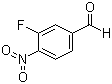 结构式 CAS# 160538-51-2, 3-氟-4-硝基苯甲醛