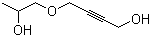 structure of CAS# 1606-79-7, 5-Oxa-2-octyne-1,7-diol;4-(2-Hydroxypropoxy)but-2-yn-1-ol; Butynediol propoxylate; BMP