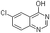 6-Chloro-4-hydroxyquinazoline molecular structure (CAS 16064-14-5)