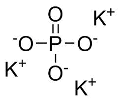磷酸钾分子结构 (CAS 16068-46-5)