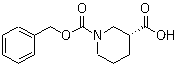 结构式 CAS# 160706-62-7, (R)-哌啶-1,3-二羧酸 1-苄酯
