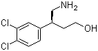 (S)-4-Amino-3-(3,4-dichlorophenyl)butan-1-ol molecular structure (CAS 160707-16-4)