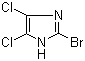 2-Bromo-4,5-dichloro-1H-imidazole molecular structure (CAS 16076-27-0)