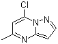 7-Chloro-5-methylpyrazolo[1,5-a]pyrimidine molecular structure (CAS 16082-27-2)