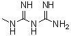 N-甲基-N'-脒基胍分子结构 (CAS 1609-00-3)
