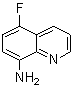 5-Fluoro-8-quinolinamine molecular structure (CAS 161038-18-2)