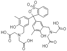 二甲酚橙分子结构 (CAS 1611-35-4)