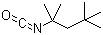 1,1,3,3-Tetramethylbutyl isocyanate molecular structure (CAS 1611-57-0)