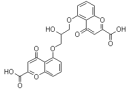 结构式 CAS# 16110-51-3, 色甘酸